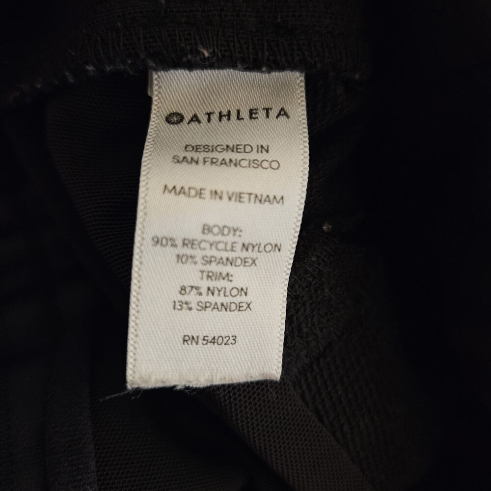 Athleta Women's Pants Avenue Ponte Skinny Knit Stretch Black Size 2 - Picture 7 of 7